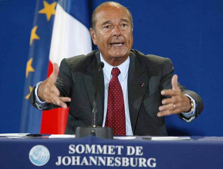 'Ngôi nhà của chúng ta đang cháy...', bài phát biểu của cố Tổng thống Pháp Jacques Chirac - 1