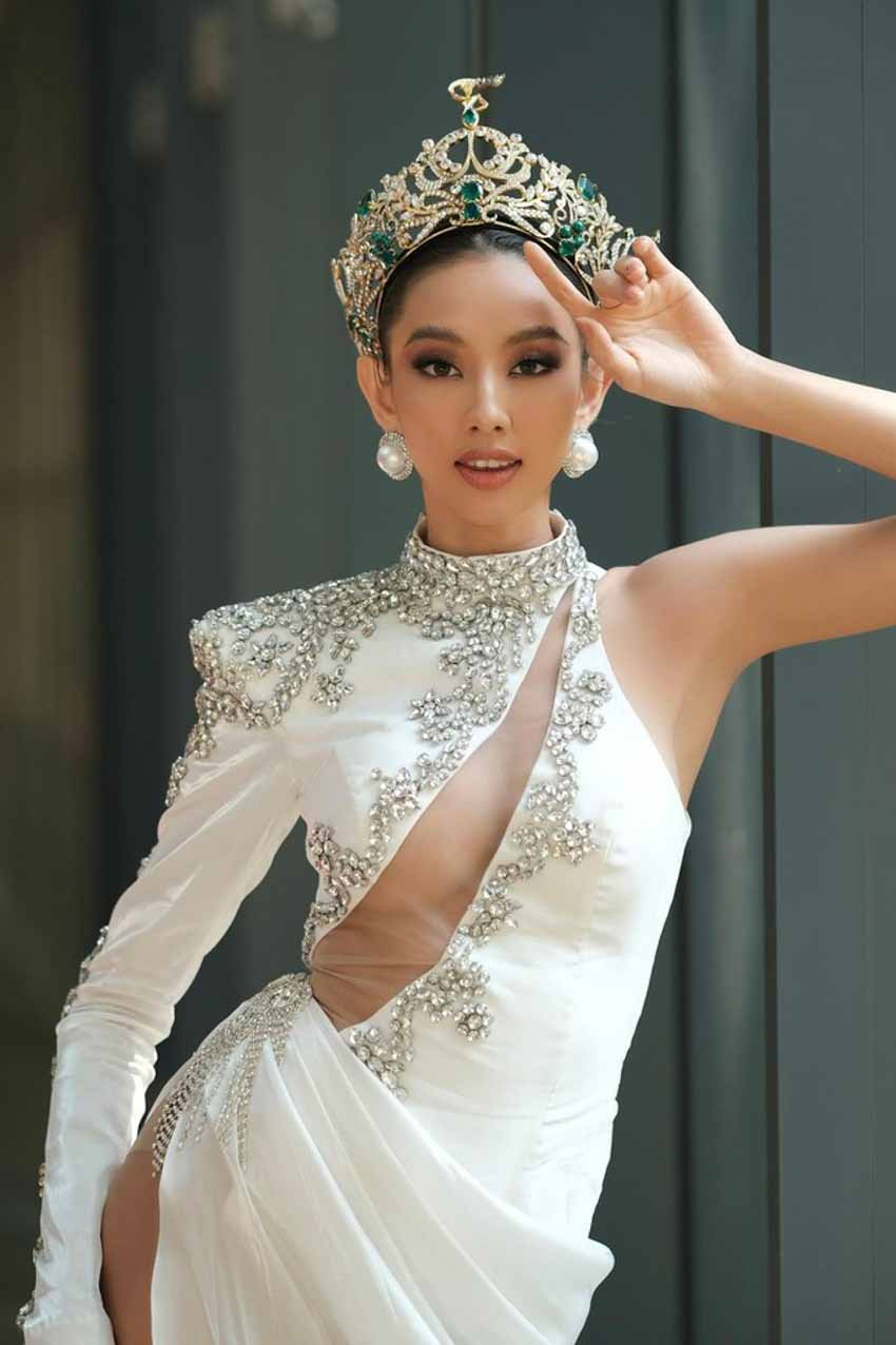 Tân Hoa hậu Hòa bình Quốc tế 2021 Thùy Tiên: 'Nói hoa hậu là một nghề thì cũng không sai' - 7