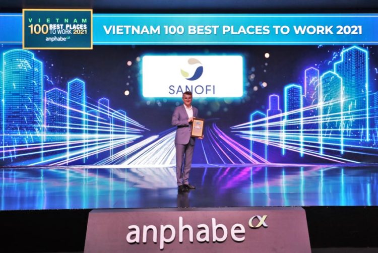 Sanofi Việt Nam thăng hạng trong Top 100 nơi làm việc tốt nhất Việt Nam