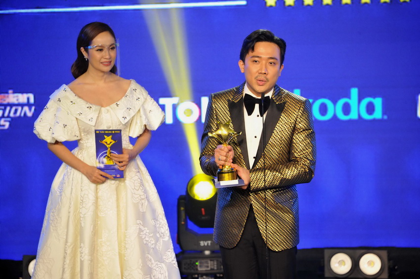Trấn Thành, Lê Giang, Tuấn Trần thắng lớn cùng "Bố Già" tại giải Ngôi Sao Xanh 2021 03