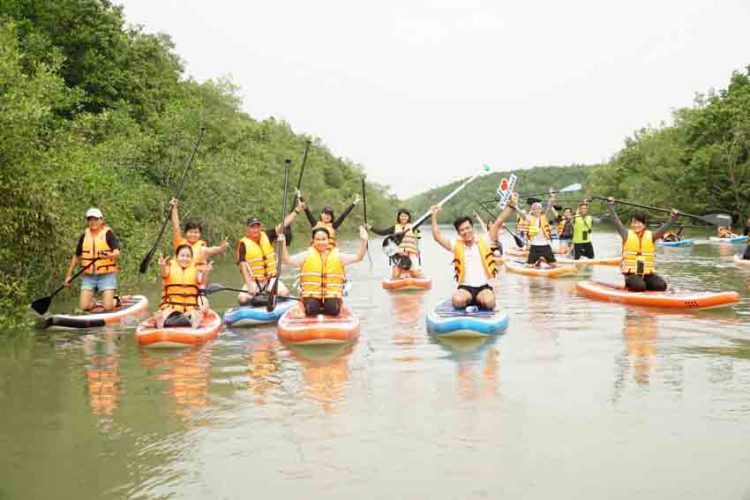 Về Cần Giờ lắng nghe hơi thở của rừng - Trải nghiệm trekking, chèo SUP - 4