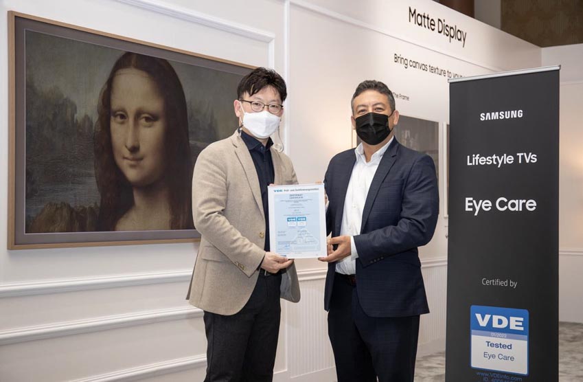 TV Samsung QLED và Lifestyle 2022 nhận chứng nhận An toàn, Dịu mắt và Chuẩn màu - 2