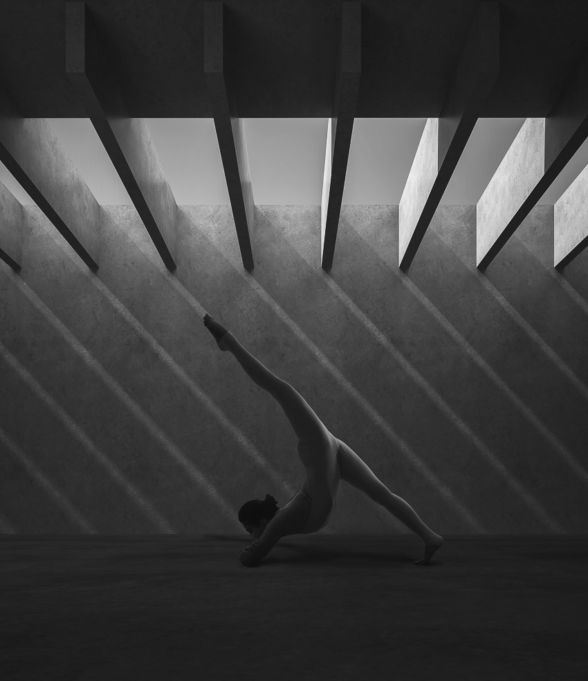 Chiêm ngưỡng bộ ảnh yoga nghệ thuật kết hợp không gian kiến trúc và ánh sáng 4