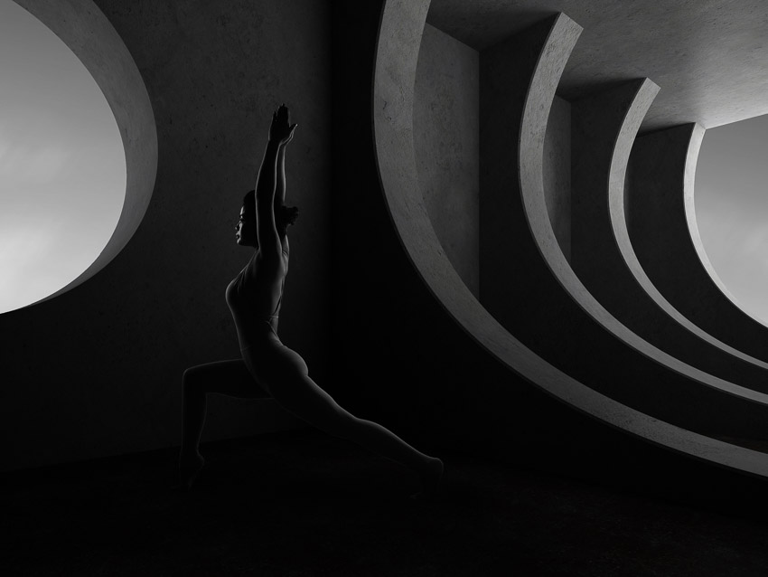 Chiêm ngưỡng bộ ảnh yoga nghệ thuật kết hợp không gian kiến trúc và ánh sáng 6