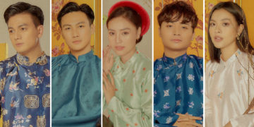 Ninh Dương Lan Ngọc rạng rỡ đón Tết bên cạnh Tú Hảo, Mạc Trung Kiên, HuyR - 9