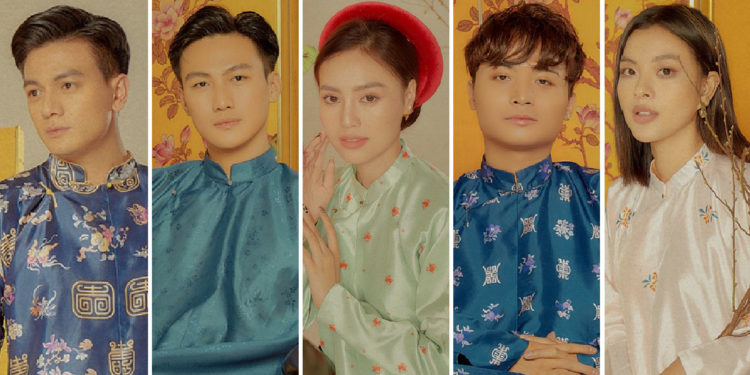 Ninh Dương Lan Ngọc rạng rỡ đón Tết bên cạnh Tú Hảo, Mạc Trung Kiên, HuyR - 9