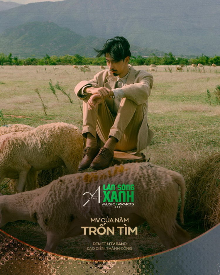 Đen, Văn Mai Hương thắng lớn nhiều hạng mục tại giải thưởng Làn Sóng Xanh 2021 9