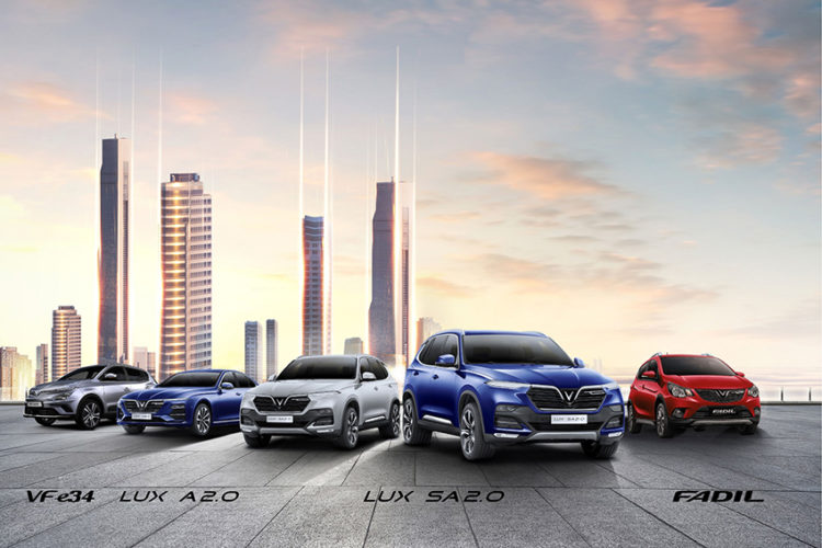 VinFast bán hơn 2.100 xe trong tháng đầu năm 2022