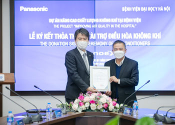 Panasonic khởi động dự án “Nâng cao chất lượng không khí tại bệnh viện” trao tặng điều hòa tích hợp công nghệ lọc khí nanoe™ X
