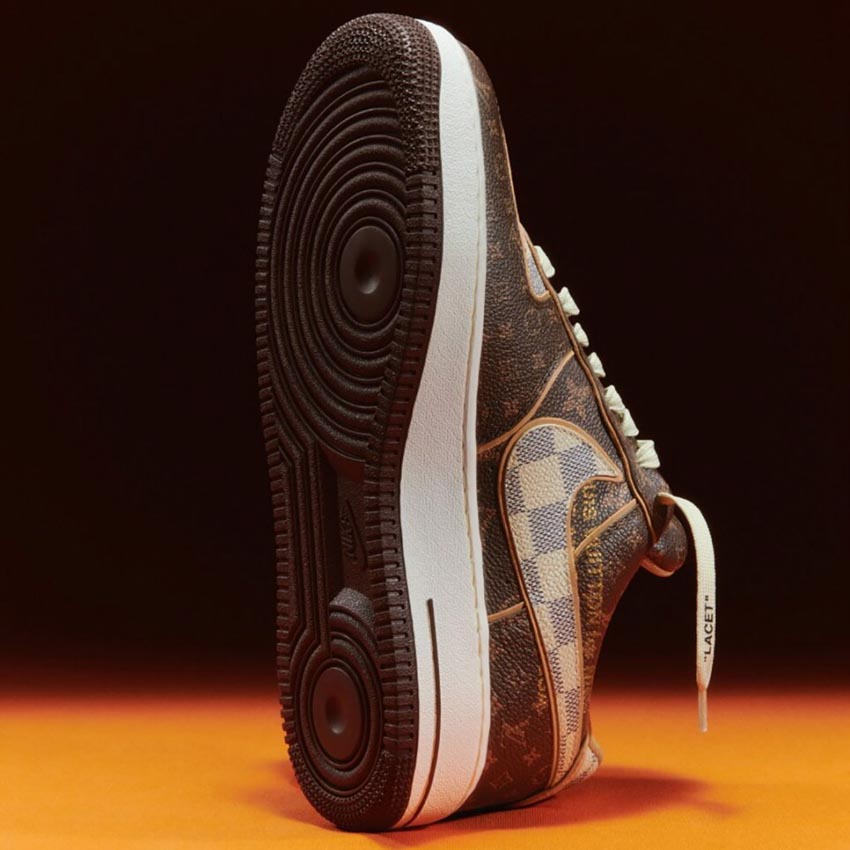 Giày Louis Vuitton And Nike Air Force 1 đạt mức giá 220.000 đô-la mỹ trong đấu giá - 2