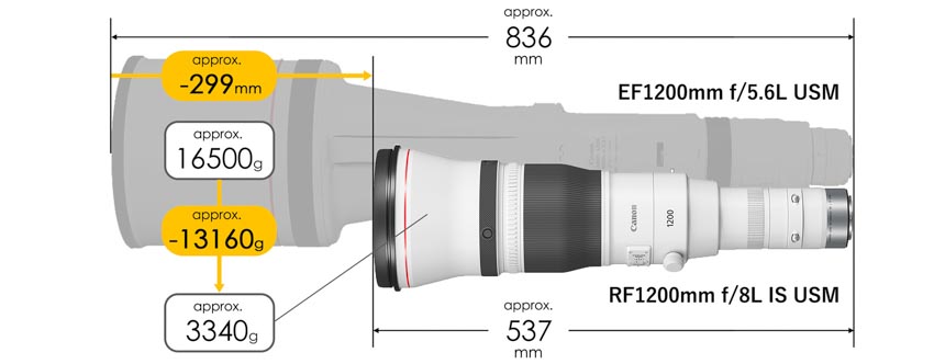 Canon mở rộng dòng sản phẩm Siêu Telephoto với ống kính RF Prime L-series mới - 2