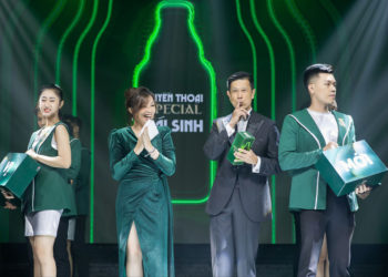 Ông Bennett Neo - Tổng Giám đốc SABECO và bà Venus Teoh Kim Wei - Phó Tổng Giám đốc phụ trách Marketing của SABECO cùng bật mí phiên bản mới của Bia Saigon Special