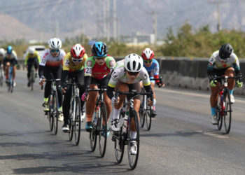 Lâm Thị Kim Ngân (LTG) về nhất chặng 7 giải đua xe đạp nữ Bình Dương 2022