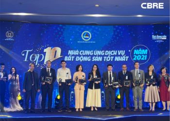 CBRE được vinh danh Top 10 Nhà cung ứng Dịch vụ Bất động sản tốt nhất năm 2021