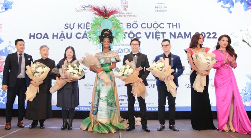 H’Hen Niê và Miss Earth 2021 cùng ngồi ghế giám khảo cuộc thi Hoa hậu các Dân tộc Việt Nam 2022 - 4