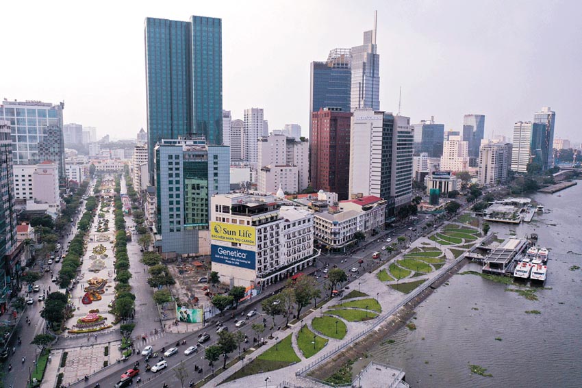 Đề xuất 'Con đường di sản' kết nối công viên ven sông khu trung tâm Sài Gòn - 1