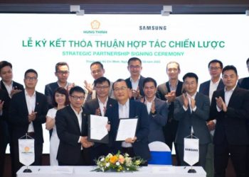 Samsung ký kết hợp tác chiến lược với Tập đoàn Hưng Thịnh