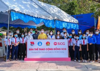 SCG chung tay cùng tỉnh Bình Dương xây dựng mô hình sân thể thao cộng đồng - 1