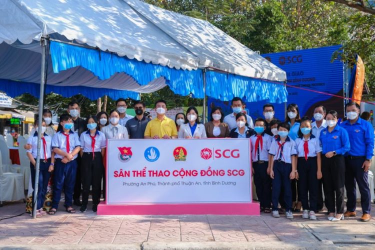 SCG chung tay cùng tỉnh Bình Dương xây dựng mô hình sân thể thao cộng đồng - 1