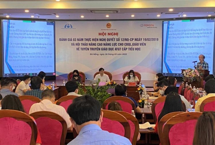 Chương trình Toyota cùng em học an toàn giao thông năm học 2021 - 2022