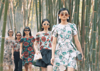 Mùa hè dịu dàng từ hoạ tiết bướm, hoa của Đỗ Mạnh Cường 22