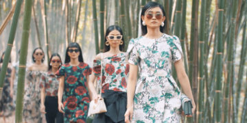 Mùa hè dịu dàng từ hoạ tiết bướm, hoa của Đỗ Mạnh Cường 22