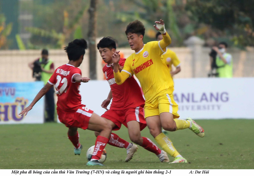 Giải U19 VĐQG: Với chiến thắng 2-1 đội U19 Hà Nội lần thứ 6 đăng quang Vô địch 1