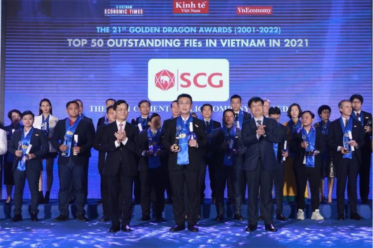 SCG được vinh danh trong top 50 doanh nghiệp FDI tiêu biểu tại Việt Nam