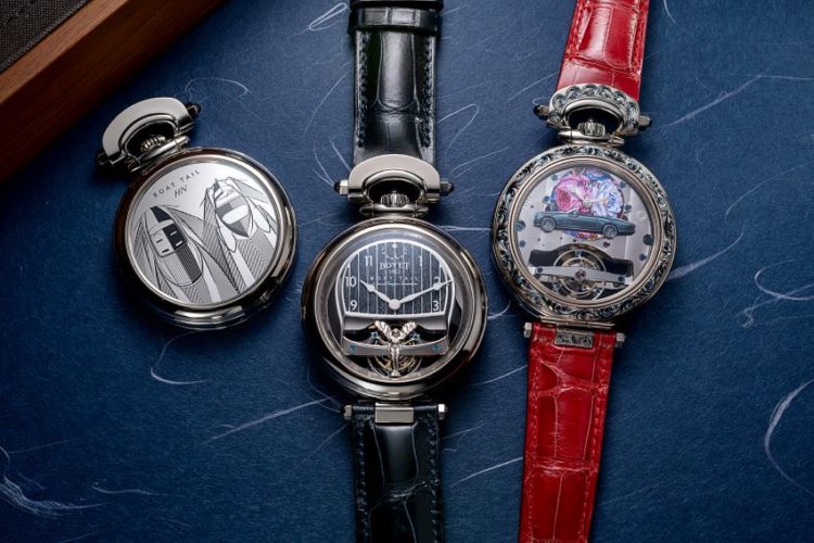 Kiệt tác cặp đồng hồ Bovet 1822 trên Rolls-Royce Boat Tail xuất hiện tại Việt Nam