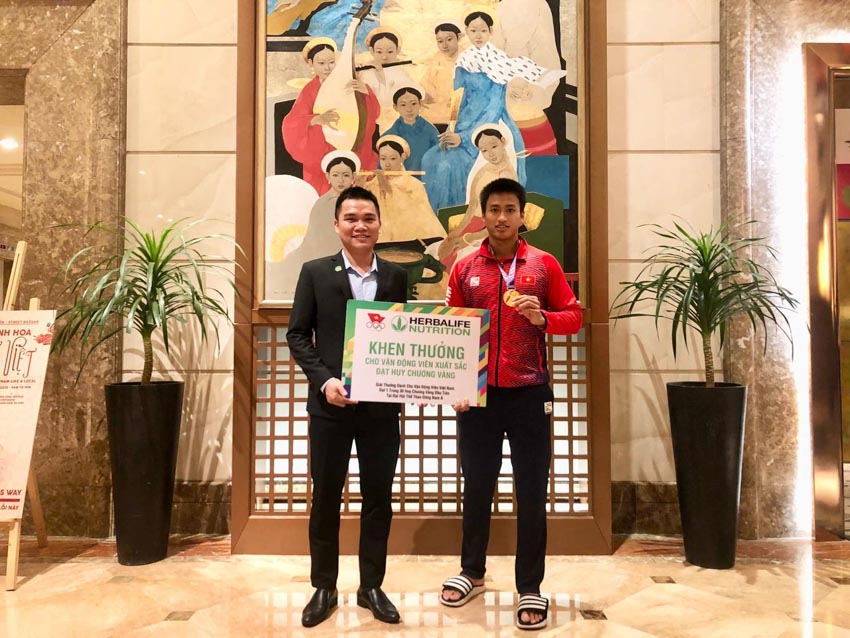 Herbalife Việt Nam thưởng cho 30 vận động viên Việt Nam tại SEA Games 31 - 2