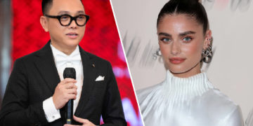 Thiên thần nội y Taylor Hill hút mắt với thiết kế của Công Trí - 4