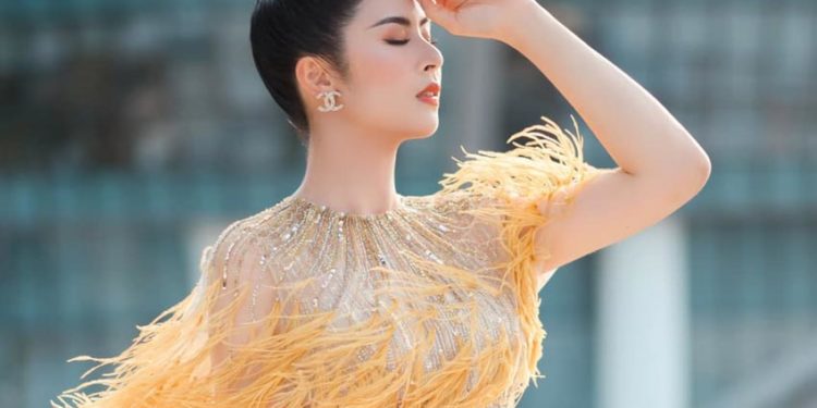 Hoa hậu Ngọc Hân chấm thi hoa hậu, tiết lộ về đám cưới sau 2 năm trì hoãn vì dịch bệnh - 3