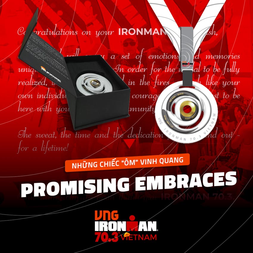 Chiếc huy chương bằng Sứ lần đầu tiên có trong lịch sử IRONMAN - 7