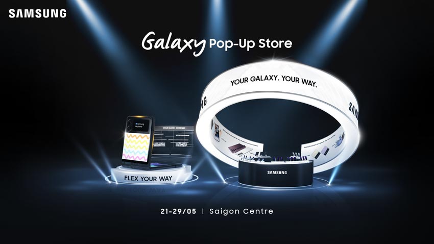 Samsung ra mắt cửa hàng trải nghiệm cao cấp 'Galaxy Pop-up Store' 'đầu tiên tại Việt Nam - 1