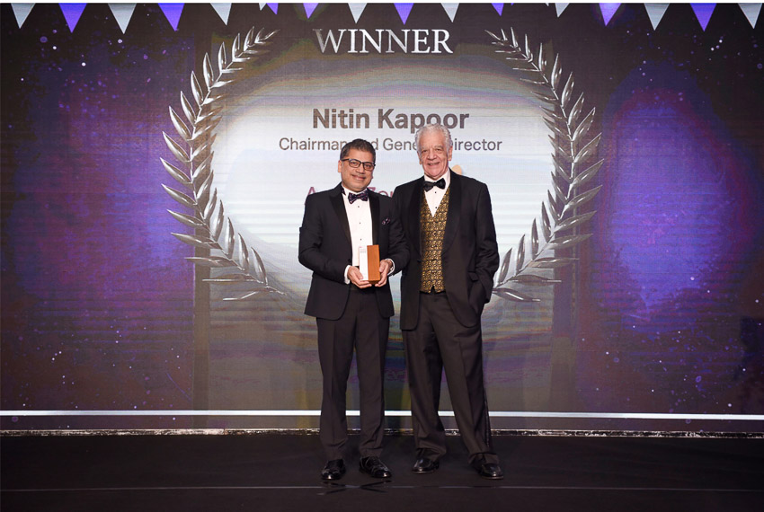 Ông Nitin Kapoor được trao giải Nhà Lãnh đạo xuất sắc