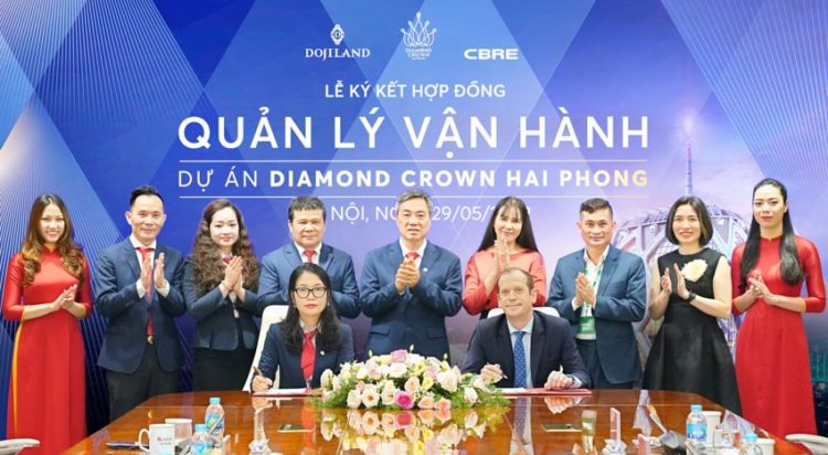 CBRE được lựa chọn là Đơn vị Quản lý & Vận hành Dự án Diamond Crown Hai Phong