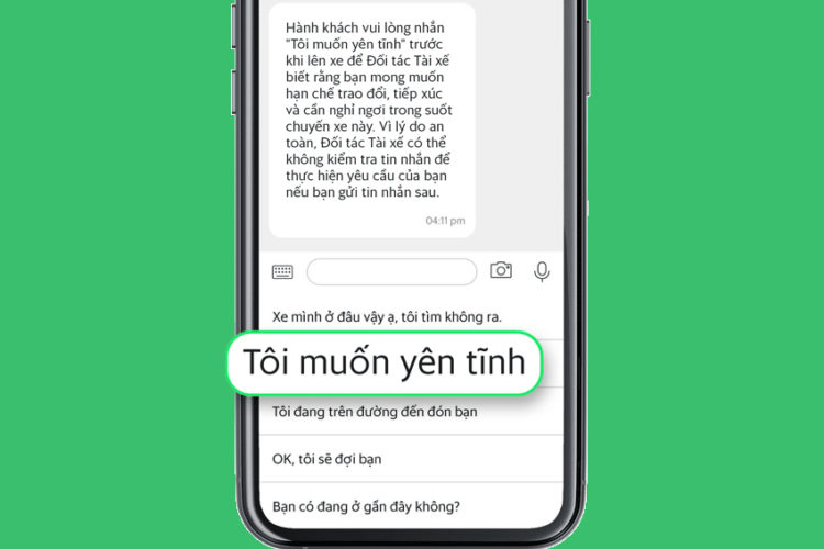 Grab thử nghiệm tính năng “Chuyến xe yên lặng” nhằm nâng cao trải nghiệm cho người dùng