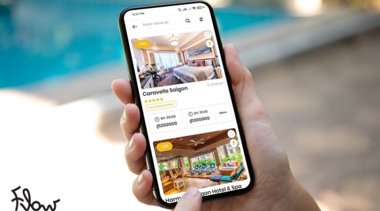 Flow - ứng dụng cho phép đặt khách sạn sang trọng theo giờ chính thức ra mắt