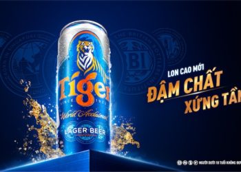 Tiger beer ra mắt thiết kế lon cao mới