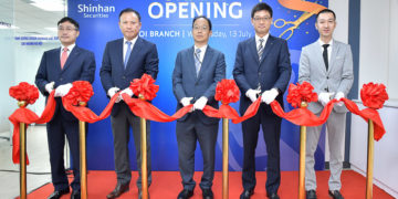 Chứng khoán Shinhan Việt Nam khai trương chi nhánh đầu tiên tại Hà Nội