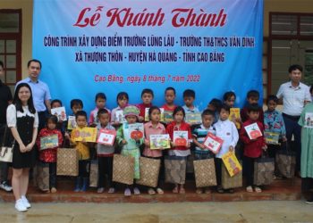 Quỹ Toyota Việt Nam hỗ trợ xây dựng điểm trường cho trẻ em vùng cao tỉnh Cao Bằng
