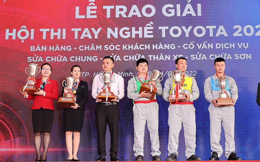 Hội thi tay nghề Toyota 2022 cho đại lý trên toàn quốc