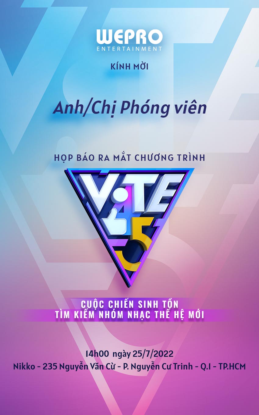 Wepro Entertainment công bố show 'sống còn' tìm kiếm nhóm nhạc nam đầu tiên tại Việt Nam - 4