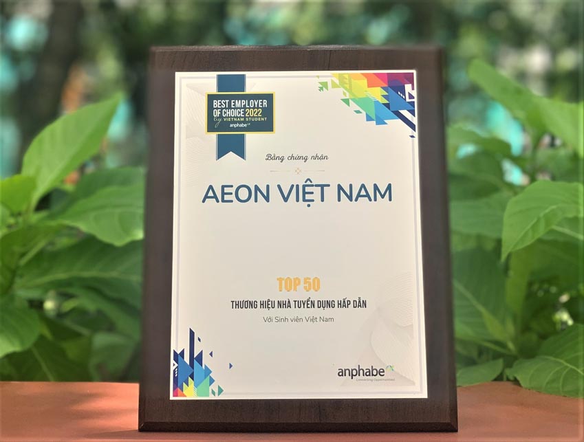 AEON Việt Nam vào top dẫn đầu nhà tuyển dụng hấp dẫn với sinh viên - 2