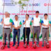 Công ty TNHH Đại chúng Hóa dầu SCG (SCGC) và Công ty TNHH Hóa dầu Long Sơn (LSP) phối hợp cùng Ủy ban Nhân dân thành phố Vũng Tàu trồng 400 cây xanh ở khu vực Núi Lớn.