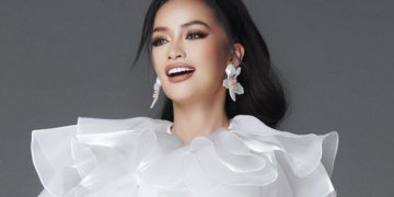 Hoa hậu Ngọc Châu gợi cảm trong loạt thiết kế của Đỗ Mạnh Cường - 9