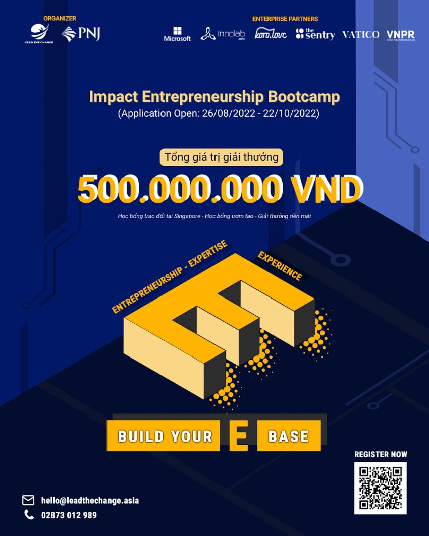 Impact Entrepreneurship Bootcamp 2022 - Nuôi dưỡng và kết nối tài năng trẻ - 1
