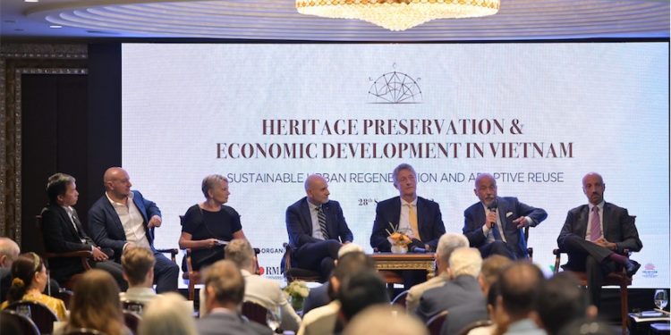 Hội thảo nằm trong khuôn khổ sáng kiến “Bảo tồn di sản và phát triển kinh tế” (HPED) do S&A Architecture và SCE Project Asia khởi xướng, bắt đầu từ năm 2018 với trọng tâm đặc biệt là các nước ASEAN.