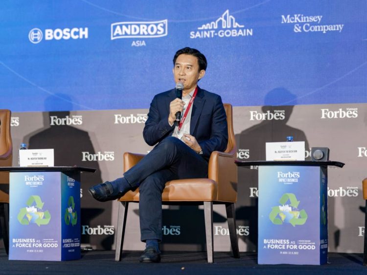 Saint-Gobain khẳng định cam kết đạt trung hòa Carbon vào năm 2050 tại Forbes Vietnam Impact Business Summit