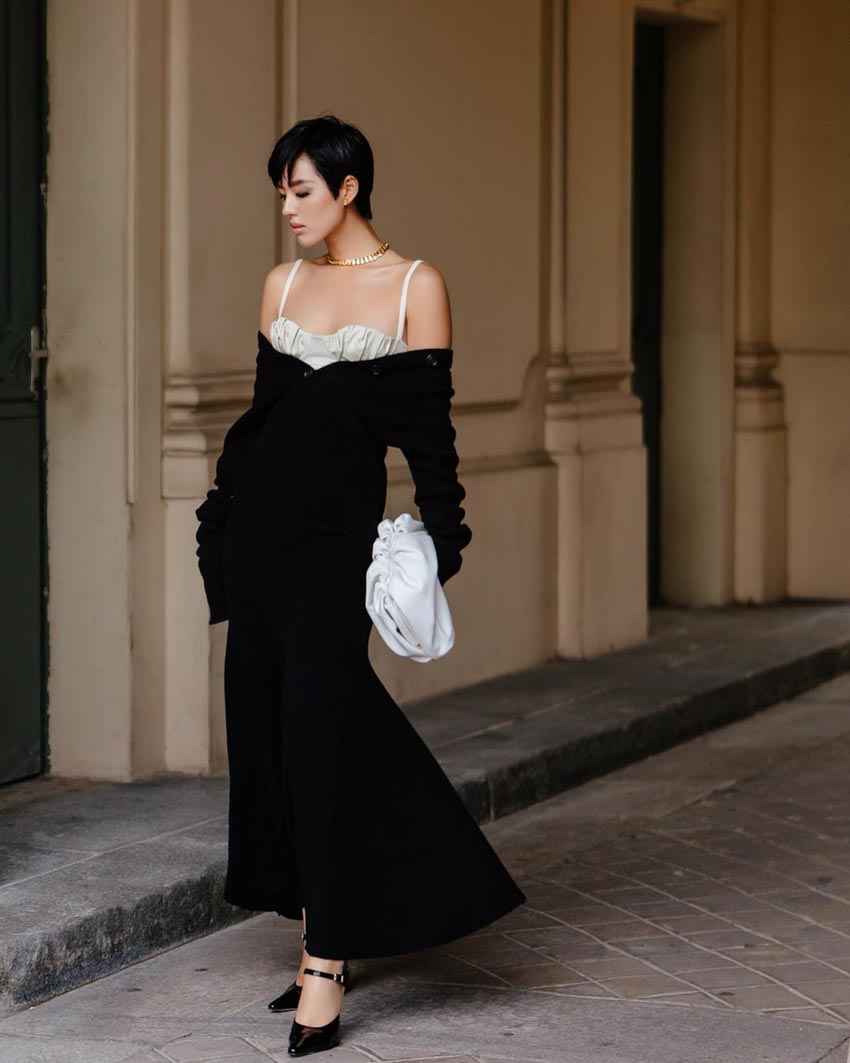 Khánh Linh (Cô Em Trendy) quay trở lại Tuần lễ Thời trang quốc tế 2022 - 4